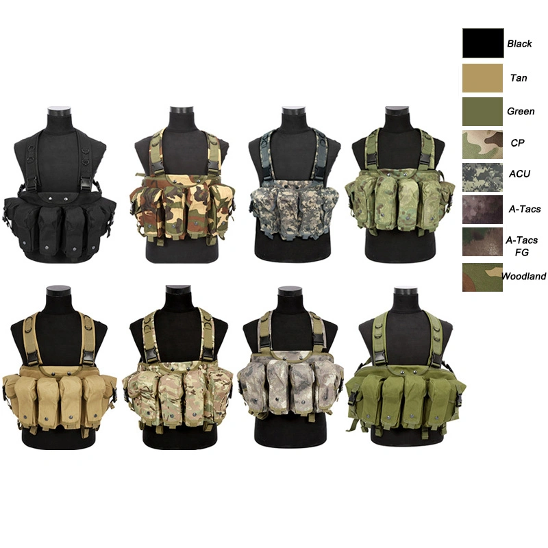 Customized Molle Military Combat Chest Vest