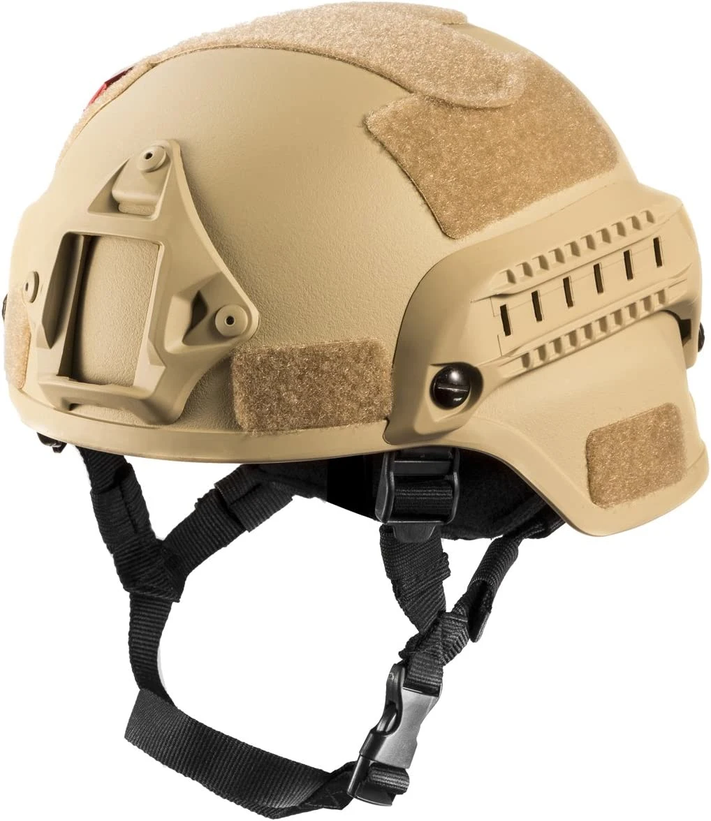 Military Mich Plastic Adjustable Pulletproof Tactical Helmet with Ear Protection Helmet